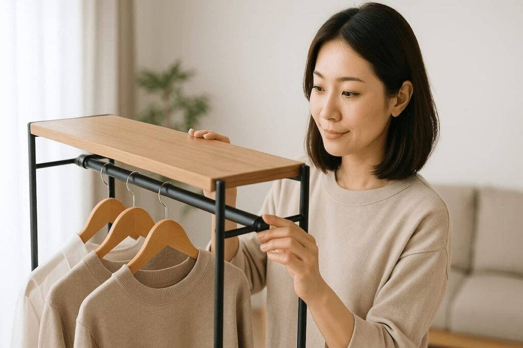 ハンガーラック天板の耐荷重チェックポイント