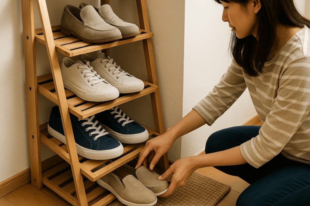 靴が落ちるのを防ぐ対策方法