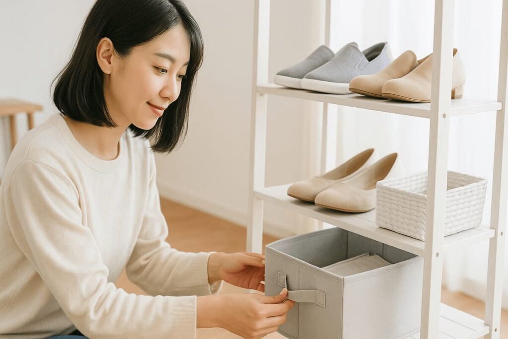 初心者向けシューズラック収納ヒント