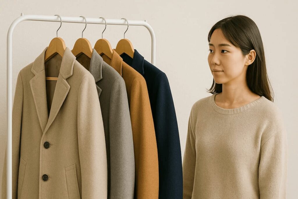 ハンガーラックコート何着まで？