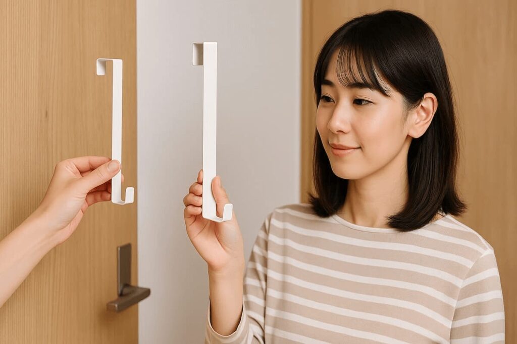 厚さに応じたフックの選び方