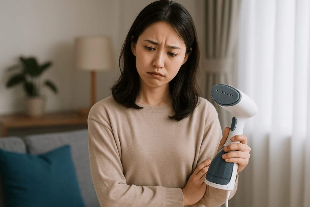 衣類スチーマーは効果ないと言われる理由