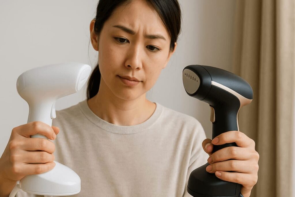 使いやすさ（握りやすさ・ボタン配置）の違い
