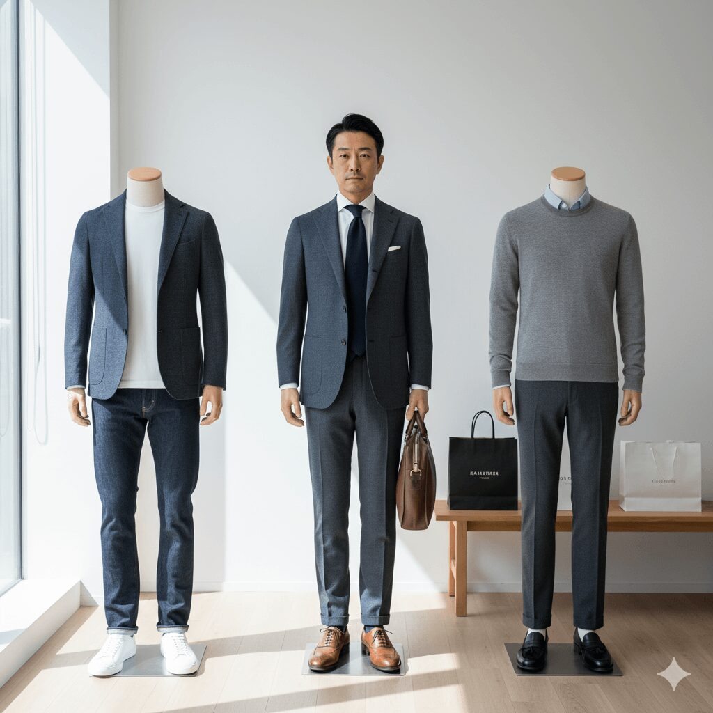 着回し抜群のセットアップ活用術